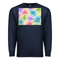 Navy tie dye heart shaped background 3200x2400 Premium Sweatshirt - AdoDesignShop