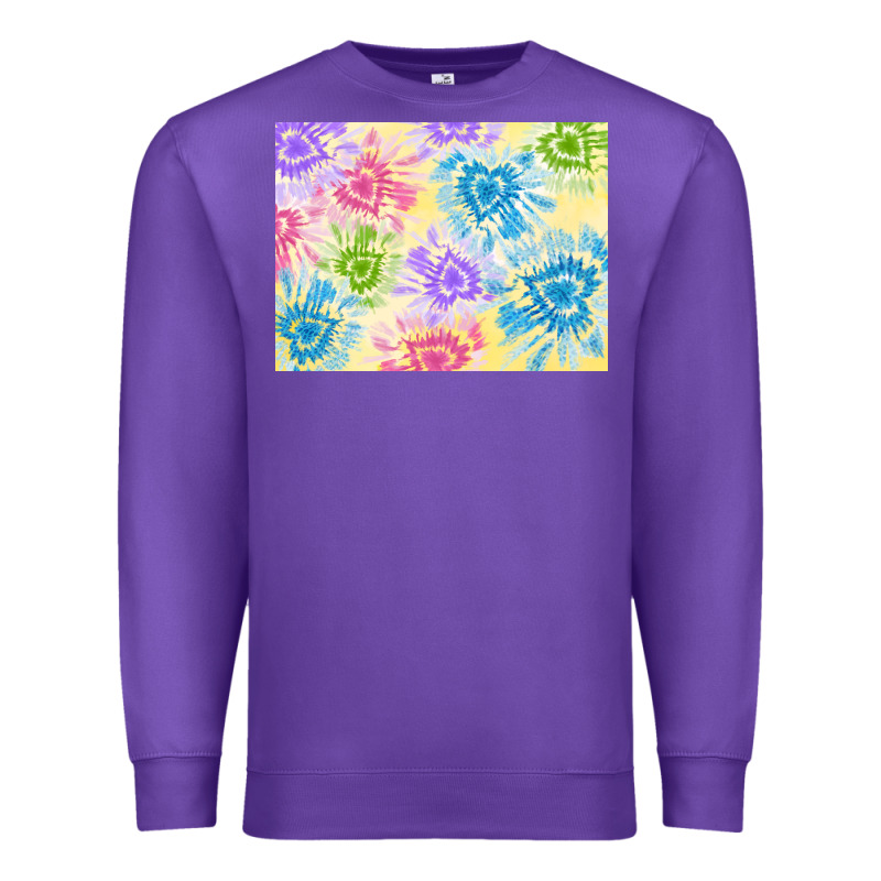 Tie Dye Heart Shaped Background 3200x2400 Premium Sweatshirt by AdoDesignShop | Teevron