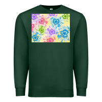 Sports Green tie dye heart shaped background 3200x2400 Premium Sweatshirt - AdoDesignShop