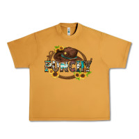 Peanut Butter punchy Urban Heavy Tee - Zillion Design Studio