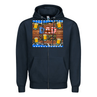 Navy dad life with beers Zipper Hoodie - HRA Design Shop