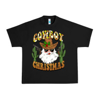 Black cowboy christmas santa Urban Heavy Tee - BarkalooDesign