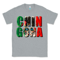 Heather Grey chingona Classic Tee - CTS Tumbler Store