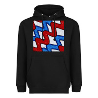 Black Glitter 4th Of July Seamless Pattern Heavyweight Hoodie - BundleAndBundleShop