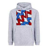 Heather Grey Glitter 4th Of July Seamless Pattern Heavyweight Hoodie - BundleAndBundleShop