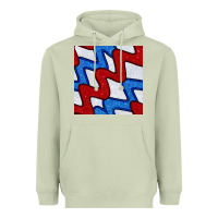 Matcha Glitter 4th Of July Seamless Pattern Heavyweight Hoodie - BundleAndBundleShop
