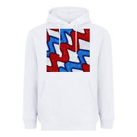 White Glitter 4th Of July Seamless Pattern Heavyweight Hoodie - BundleAndBundleShop