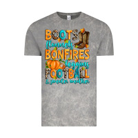 Cloud Rock Boots flannels bonfires leggins American Football Vintage Tee - RanaPortraitStore