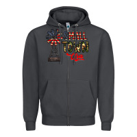 Smoke small town usa Zipper Hoodie - CowhideDigitalArt