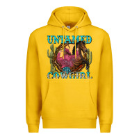 Lemon untamed cowgirl Premium Hoodie - NancyCooperArtShop