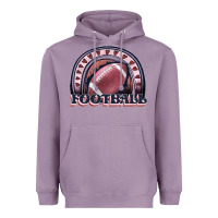 Lavender football rainbow Heavyweight Hoodie - JahusDesignShop