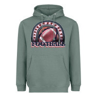 Sage football rainbow Heavyweight Hoodie - JahusDesignShop