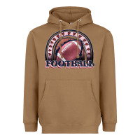 Toasted Coconut football rainbow Heavyweight Hoodie - JahusDesignShop