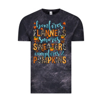 Cloud Black Bonfires flannels Vintage Tee - RanaPortraitStore