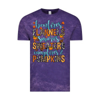Cloud Purple Bonfires flannels Vintage Tee - RanaPortraitStore