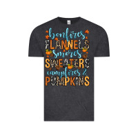 Vintage Black Bonfires flannels Vintage Tee - RanaPortraitStore