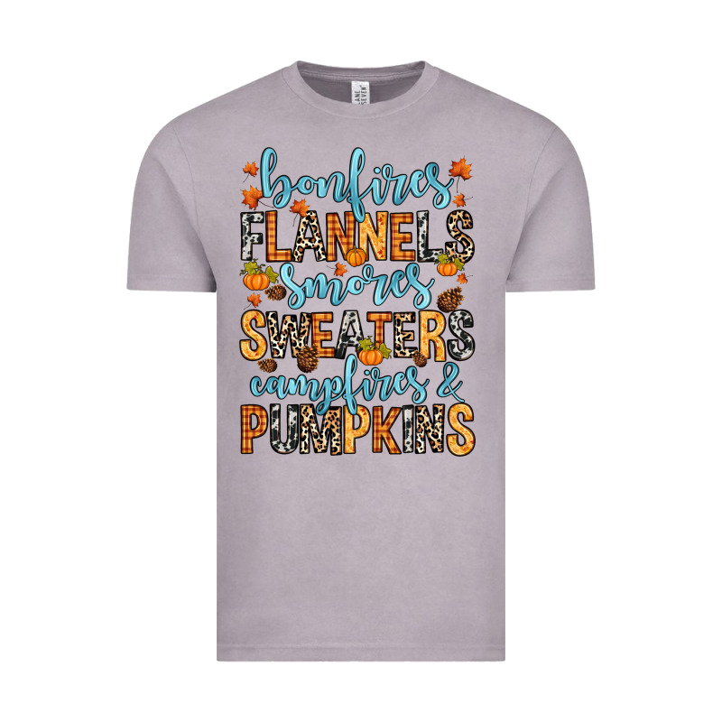 Bonfires Flannels Vintage Tee by RanaPortraitStore | Teevron