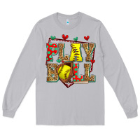 Moon Dust play ball softball Long Sleeve Tee - Zillion Design Studio