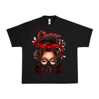 Black cheer mom messy bun Urban Heavy Tee - texasbilliewilder