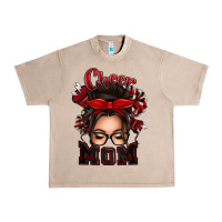 French Oak cheer mom messy bun Urban Heavy Tee - texasbilliewilder