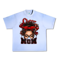 Grape Ice cheer mom messy bun Urban Heavy Tee - texasbilliewilder
