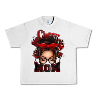 Lunar Rock cheer mom messy bun Urban Heavy Tee - texasbilliewilder