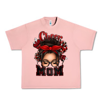 Salmon cheer mom messy bun Urban Heavy Tee - texasbilliewilder