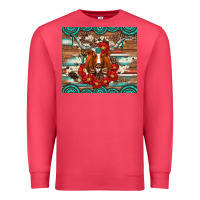 Cardinal longhorn with gemstone Premium Sweatshirt - Artiststas