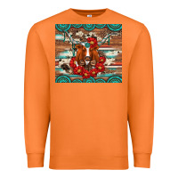 Carrot longhorn with gemstone Premium Sweatshirt - Artiststas