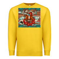 Lemon longhorn with gemstone Premium Sweatshirt - Artiststas