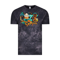 Cloud Black Cozy season Fall Vintage Tee - RanaPortraitStore
