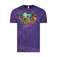 Cloud Purple Cozy season Fall Vintage Tee - RanaPortraitStore