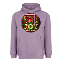 Lavender Christmas joy and hot chocolate Heavyweight Hoodie - AdoDesignShop