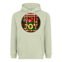 Matcha Christmas joy and hot chocolate Heavyweight Hoodie - AdoDesignShop