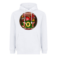 White Christmas joy and hot chocolate Heavyweight Hoodie - AdoDesignShop