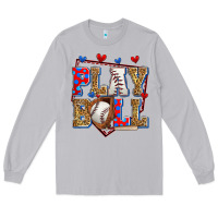 Moon Dust play ball baseball Long Sleeve Tee - Zillion Design Studio
