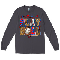 Smoke play ball baseball Long Sleeve Tee - Zillion Design Studio