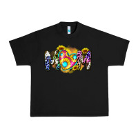Black mom sunflower Urban Heavy Tee - Zillion Design Studio