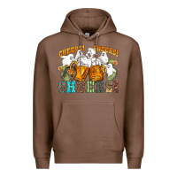 Chestnut western cheers with ghosts Premium Hoodie - NancyCooperArtShop