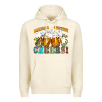 Sandshell western cheers with ghosts Premium Hoodie - NancyCooperArtShop
