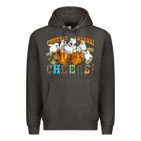 Smoke western cheers with ghosts Premium Hoodie - NancyCooperArtShop