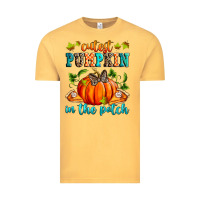 Vintage Mustard Cutest pumpkin in the patch Vintage Tee - RanaPortraitStore