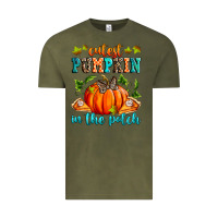 Vintage Olive Cutest pumpkin in the patch Vintage Tee - RanaPortraitStore