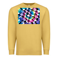 Antique Gold tie dye colourful race flag background 3200x2400 Premium Sweatshirt - AdoDesignShop