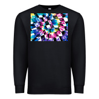 Black tie dye colourful race flag background 3200x2400 Premium Sweatshirt - AdoDesignShop