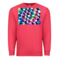 Cardinal tie dye colourful race flag background 3200x2400 Premium Sweatshirt - AdoDesignShop