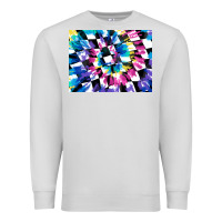 Dove Grey tie dye colourful race flag background 3200x2400 Premium Sweatshirt - AdoDesignShop