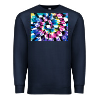 Navy tie dye colourful race flag background 3200x2400 Premium Sweatshirt - AdoDesignShop