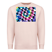 Pale Pink tie dye colourful race flag background 3200x2400 Premium Sweatshirt - AdoDesignShop