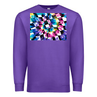 Purple tie dye colourful race flag background 3200x2400 Premium Sweatshirt - AdoDesignShop